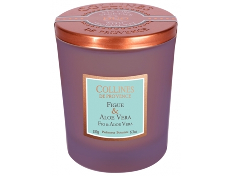 Vela Perfumada COLLINES DE PROVENCE Duos Fig Aloe Vera 180Gr