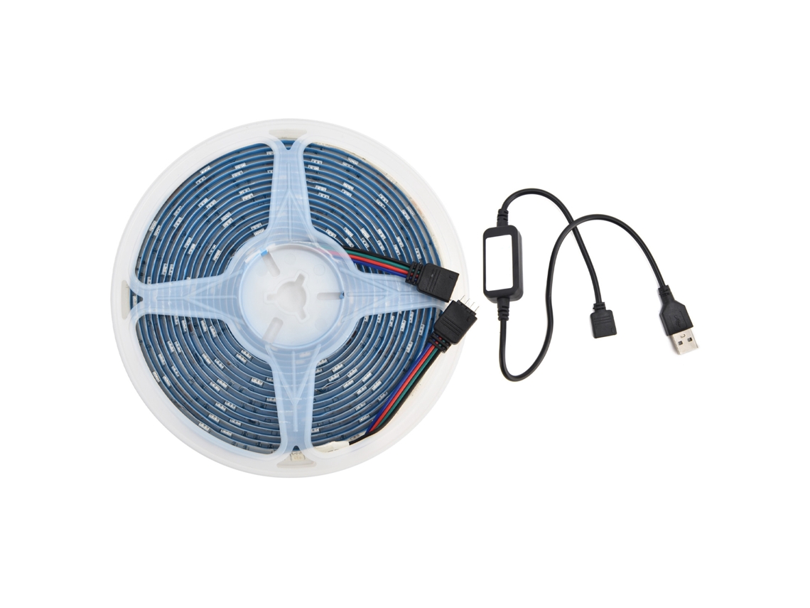 Fita de Led Rgb de 5m com Alimentação Usb CHABERLU