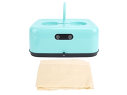 Secadora Portátil de Roupas Plegável e Multifuncional 100‑240V com Design Verde