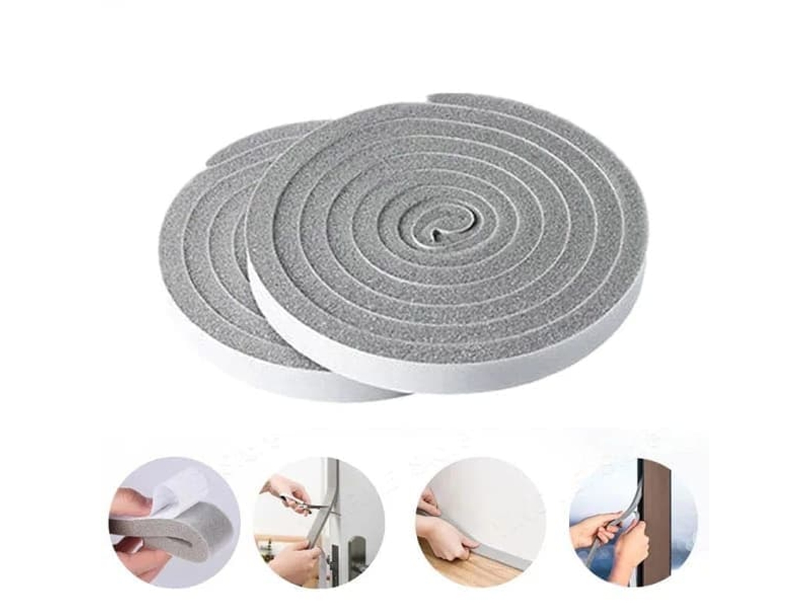 Fita De Vedação De Silicone Autoadesiva, À Prova D'água À De Vento À De Som 10*15*2000mm