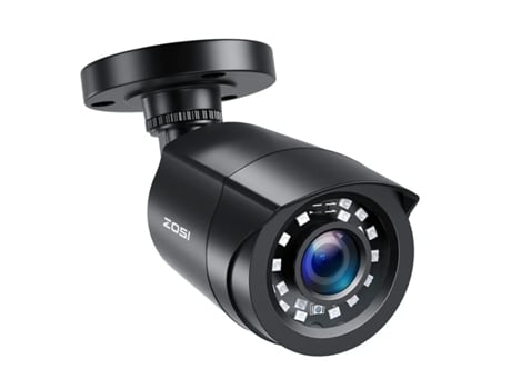 Câmara ZOSI Cctv Preto para Sistema Videovigilância
