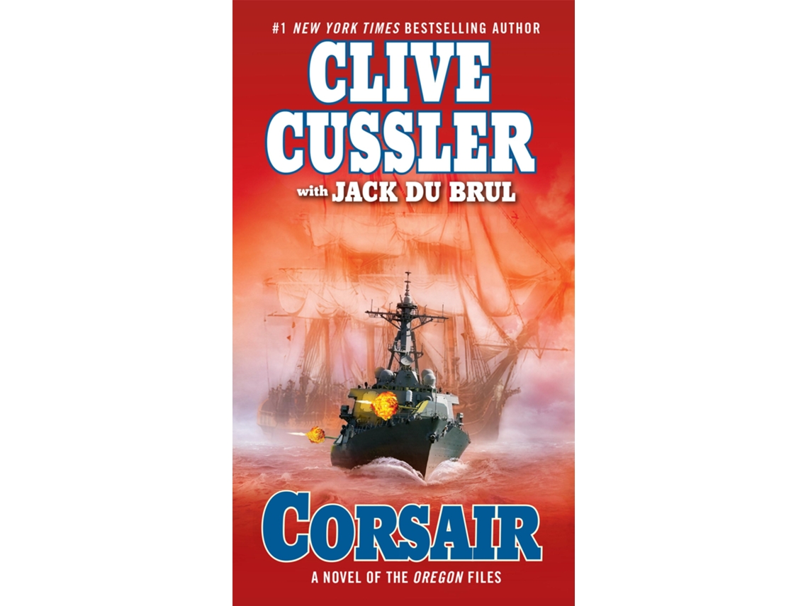 Livro Corsair de Clive Cussler e Jack Du Brul (Inglês)