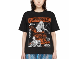 Rockinstone Pumpkinhead Movie Panels Alt Black Adult T-shirt Size:m