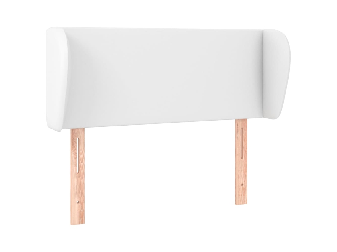 Headboard, Headboards Vidaxl Branco Couro Artificial (93 X 23 X 78/88 Cm)