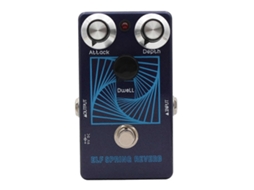Pedal de Efeito de Reverb de Mola para Guitarra e Baixo, Reverb com Timbre Vintage, Reverb Analógico/digital Arrepiante, Bypass Verdadeiro AQUAFORGE