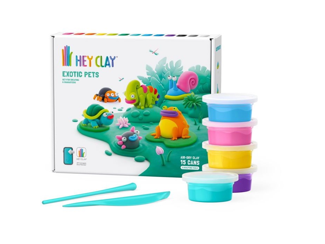 Oi Clay Animais Exóticos Hey