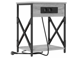 Cabeceira Cinza Sonoma 41 x 31 x 51 cm - EXCLUSIVO DA MAISON