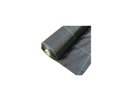 Rolo De Tela Preta Anti Ervas Daninhas 2x100mt 100gr/m2 Visa Visa Garden