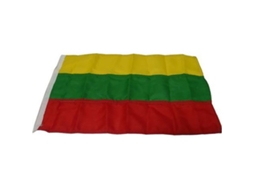 Bandeira Da Lituânia Colorido 30 X 45 Cmgoldenship