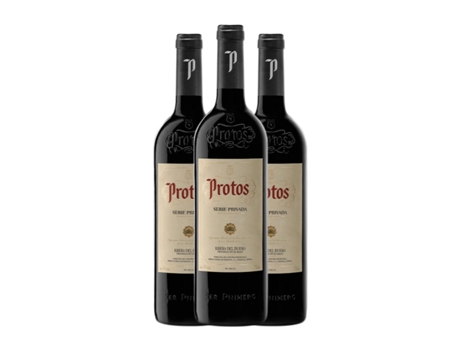 Vinho PROTOS Serie Privada Tempranillo Ribera del Duero Crianza (0.75 L - 3 Unidades)