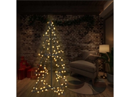 Vidaxl Árvore De Natal Em Cone 160 Leds 78x120 Cm Interior E Exterior