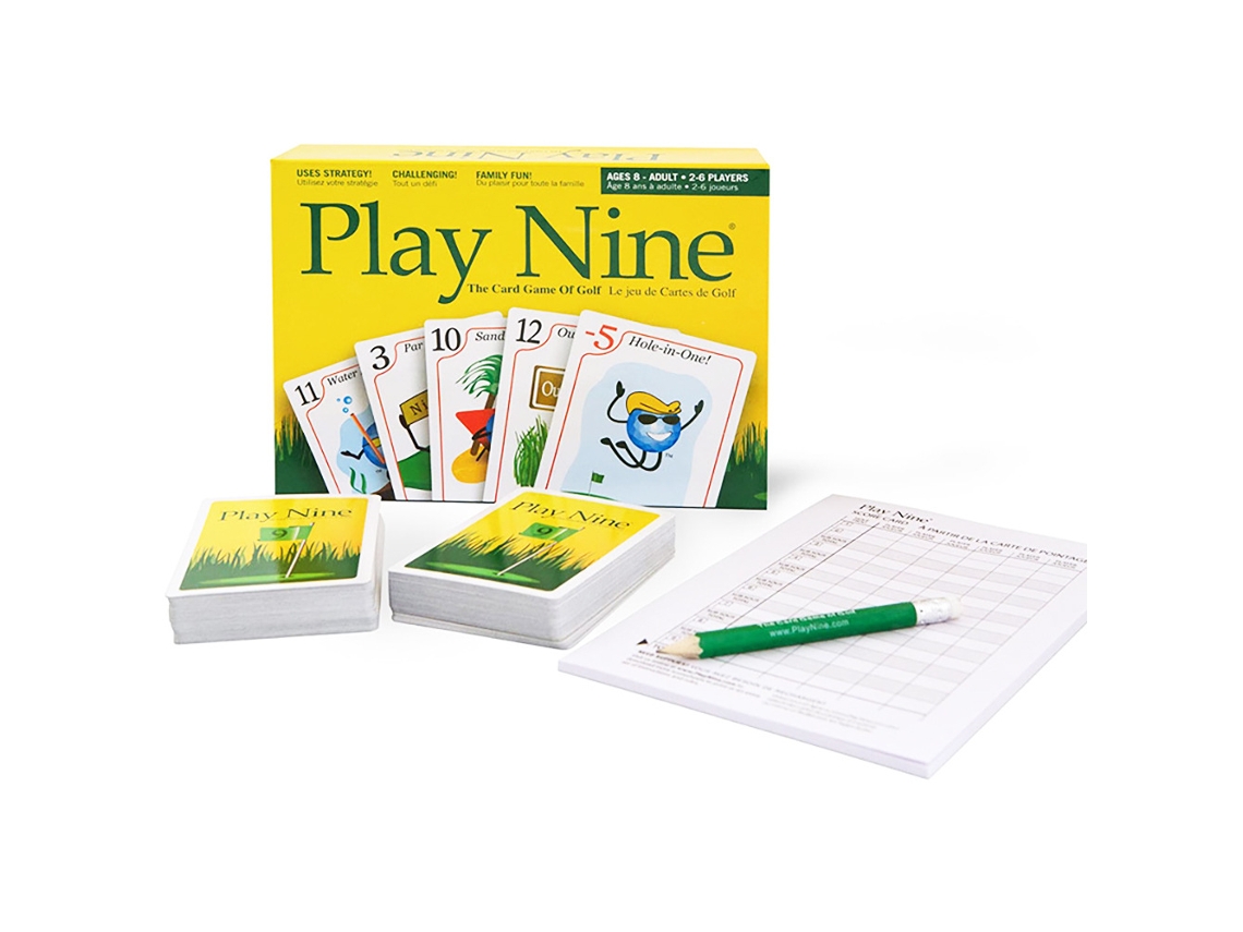 Jogue Nine Golf Solitaire, Um Divertido Jogo De Tabuleiro Para Festas Infantis.
