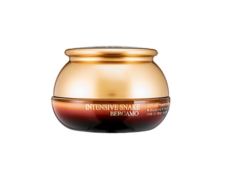 Creme facial antienvelhecimento com extrato de veneno de cobra, 50 ml, Bérgamo