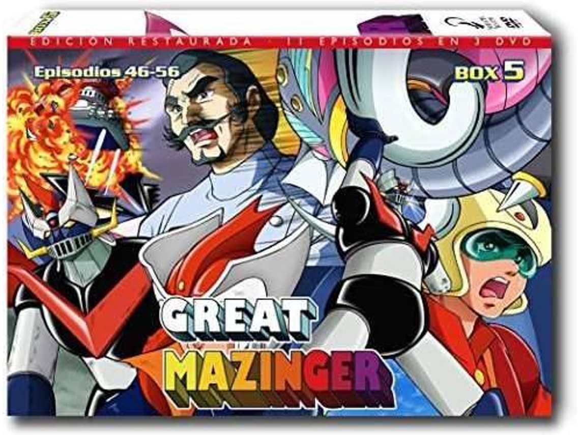 DVD Great Mazinger - Box 5 (Edição em Espanhol)