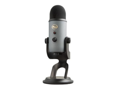 Blue Microphones Yeti Microfone USB Cinzento Ardósia para Gravação e Transmissão em PC