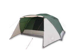 Family Tent, Family Tents Vidaxl Verde Poliéster (6 Pessoas)