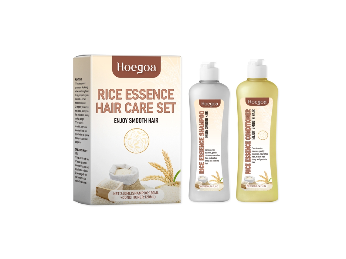 Kit De Cuidado E Higiene Com Arroz Rice Care