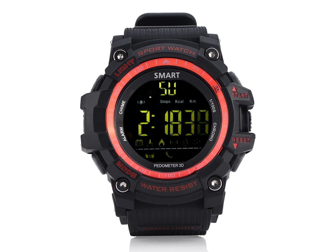 Relógio Bluetooth EOOCOO com Notificação, Controle Remoto, Pulseira Esportiva, À Prova D'água