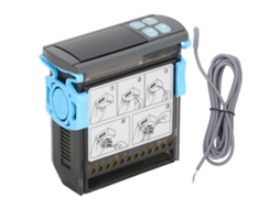 Controlador de Temperatura Digital com Alarme de Sobretemperatura e Proteção de Atraso AC220V S/MARCA