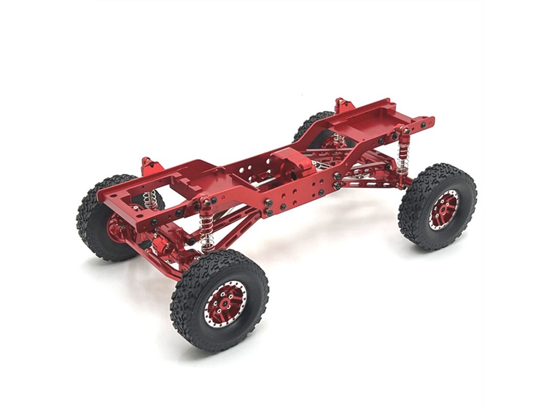 Eixo Dianteiro e Traseiro com Estrutura Metálica Reforçada para Automóveis Rc Mnrc Mn78 1/12 Peças de Substituição e Acessórios. MDUG