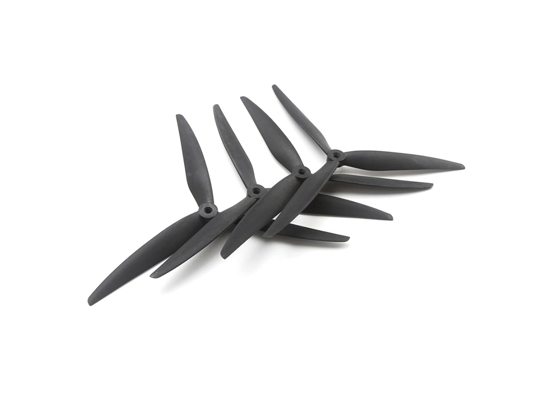2 Pares 1/2 Pares Hélices Tracker 1050 10x5.0 10 Polegadas 3 Pás Fibra Vidro Nylon Drones Rc Multirotores Longo Alcance MDUG