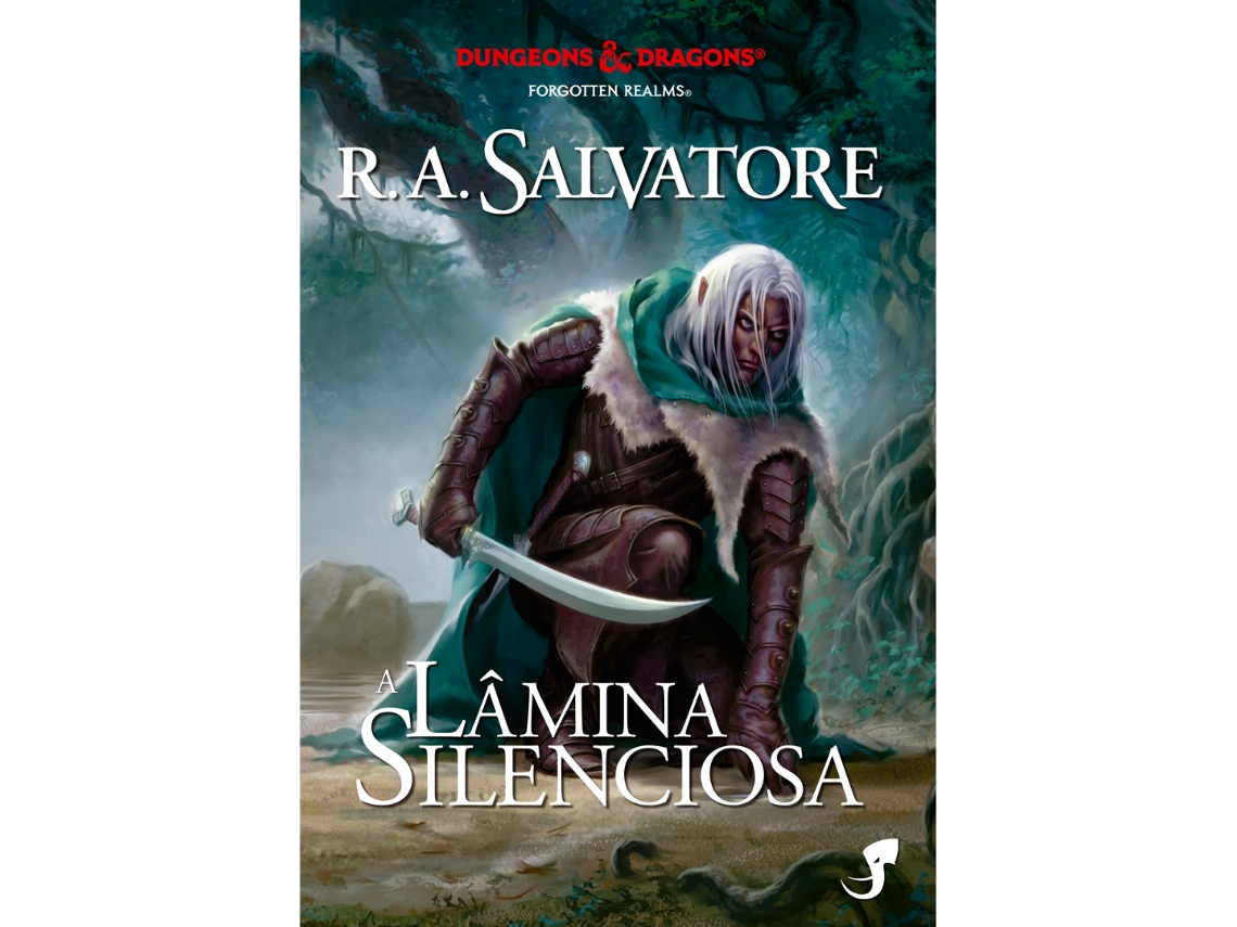 Livro A Lenda De Drizzt Vol. 11 - A Lâmina Silenciosa De Ra Salvatore (português)