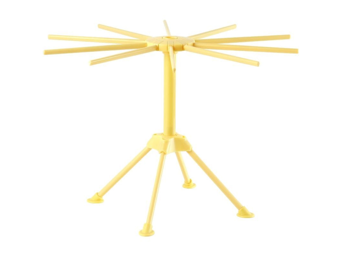Rack para Secar Massa Dobravel, Suporte com 10 Braços e Pé de Borracha, 2 Unidades | S/MARCA