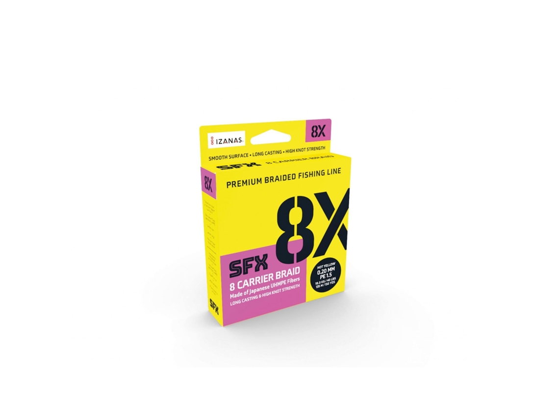 Linha SUFIX 8x SFX Carrier Braid – 300m
