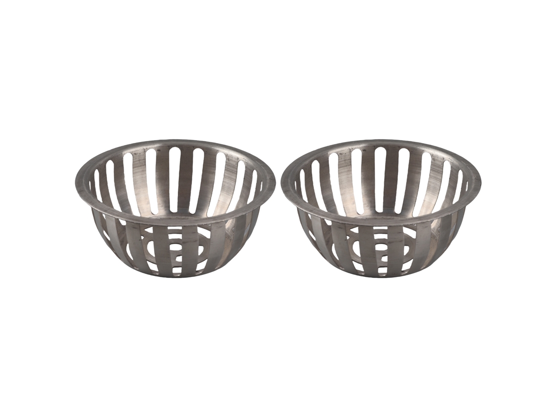 Peças Ralo Anti Bloqueio Aço Inox 125mm Jardim Varanda
