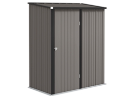 Casinha de Jardim Metálica VERIDIA CUOM com Telhado Inclinado (163 X 89 X 163 Cm)
