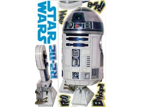 Autocolantes Parede STAR WARS R2D2 Gigante