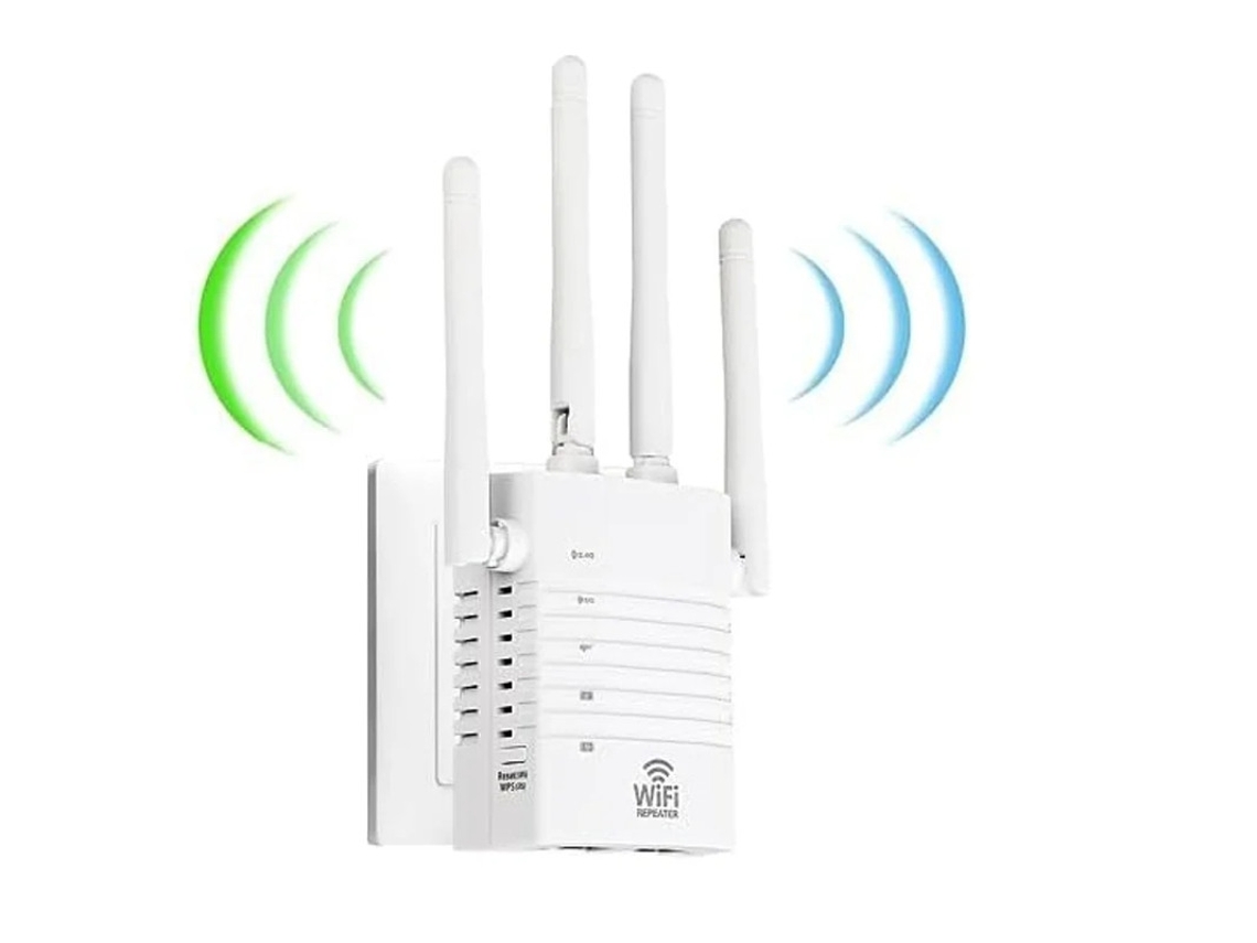 Amplificador De Sinal Extensor De Alcance Wifi Até 12.880 Pés Quadrados E 105 Dispositivos Amplificador Wifi Extensor De Alcance Wifi Yizhood