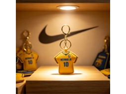 Chaveiro de Camisa Futebol Genérica, Acessório Torcedor da Copa do Mundo e Eurocopa, Presente Fãs, Ergonômico, Uso Diário STELASPLEN