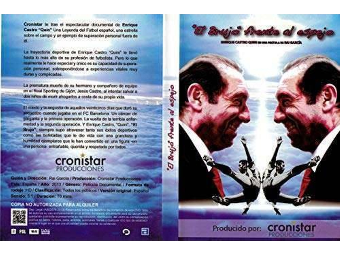 DVD Quini "El Brujo" Frente Al Espejo (Edição em Espanhol)