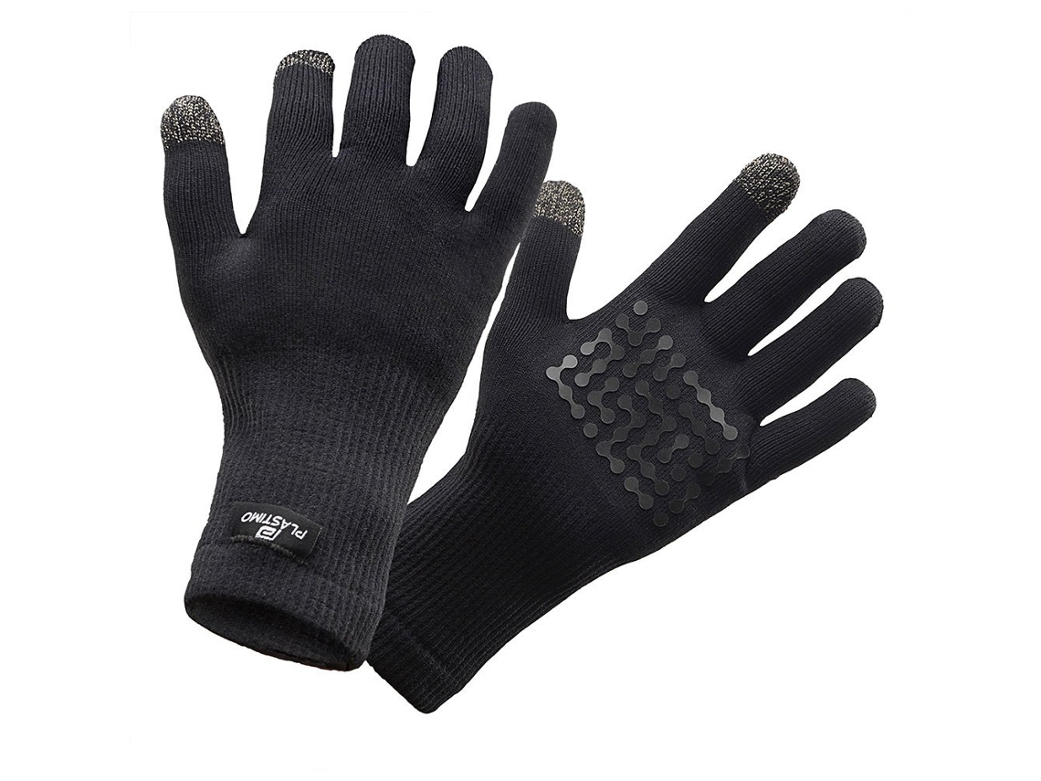 Luvas Longas Impermeáveis Preto M Homem PLASTIMO