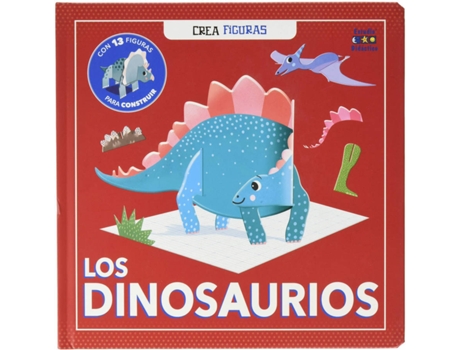Livro Los Dinosaurios Crea Figuras de Vários Autores (Espanhol)