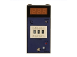 Controlador De Temperatura Digital Vertical E5en Com Sensor Tipo K E Saída Relé On/off