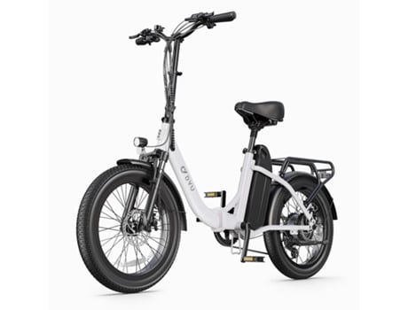 Bicicleta Elétrica Dyu C9 Para Adultos, 20 Polegadas, Bateria De 48 V E 15,6 Ah