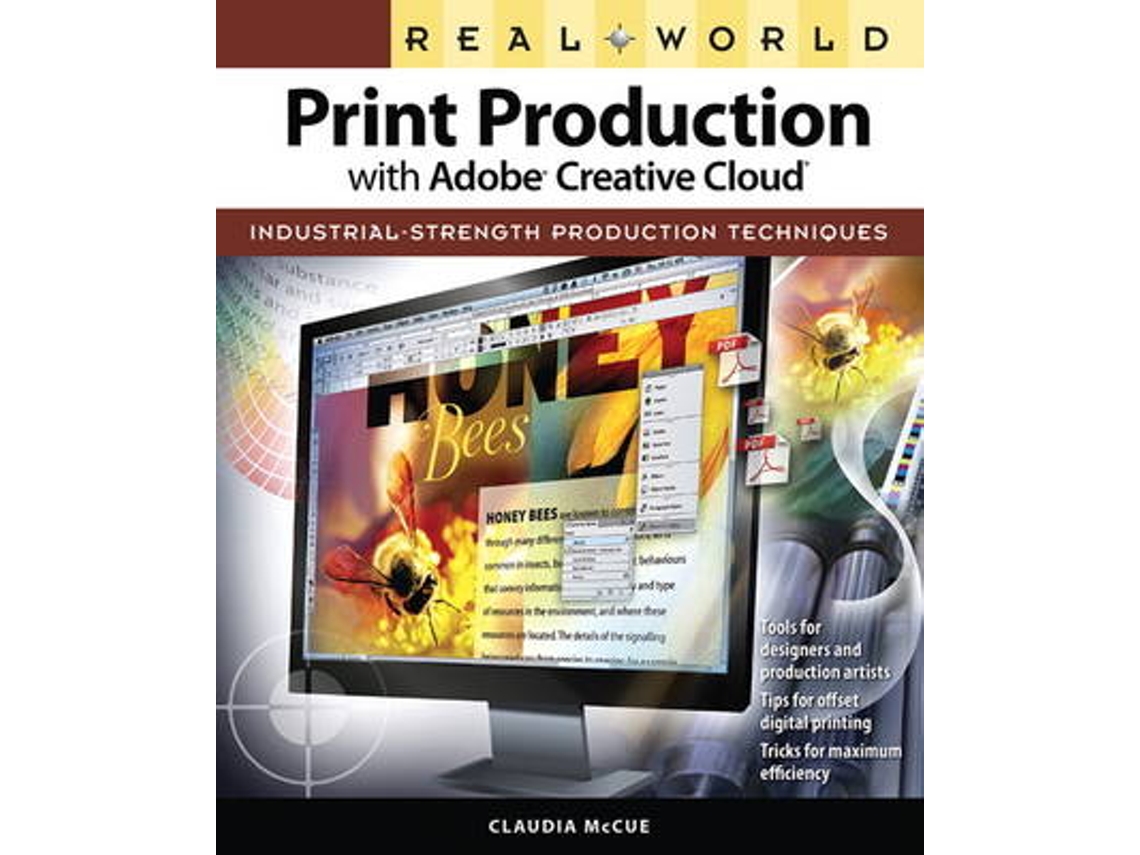 Livro Real World Print Production with Adobe Creative Cloud de Claudia Mccue (Inglês)
