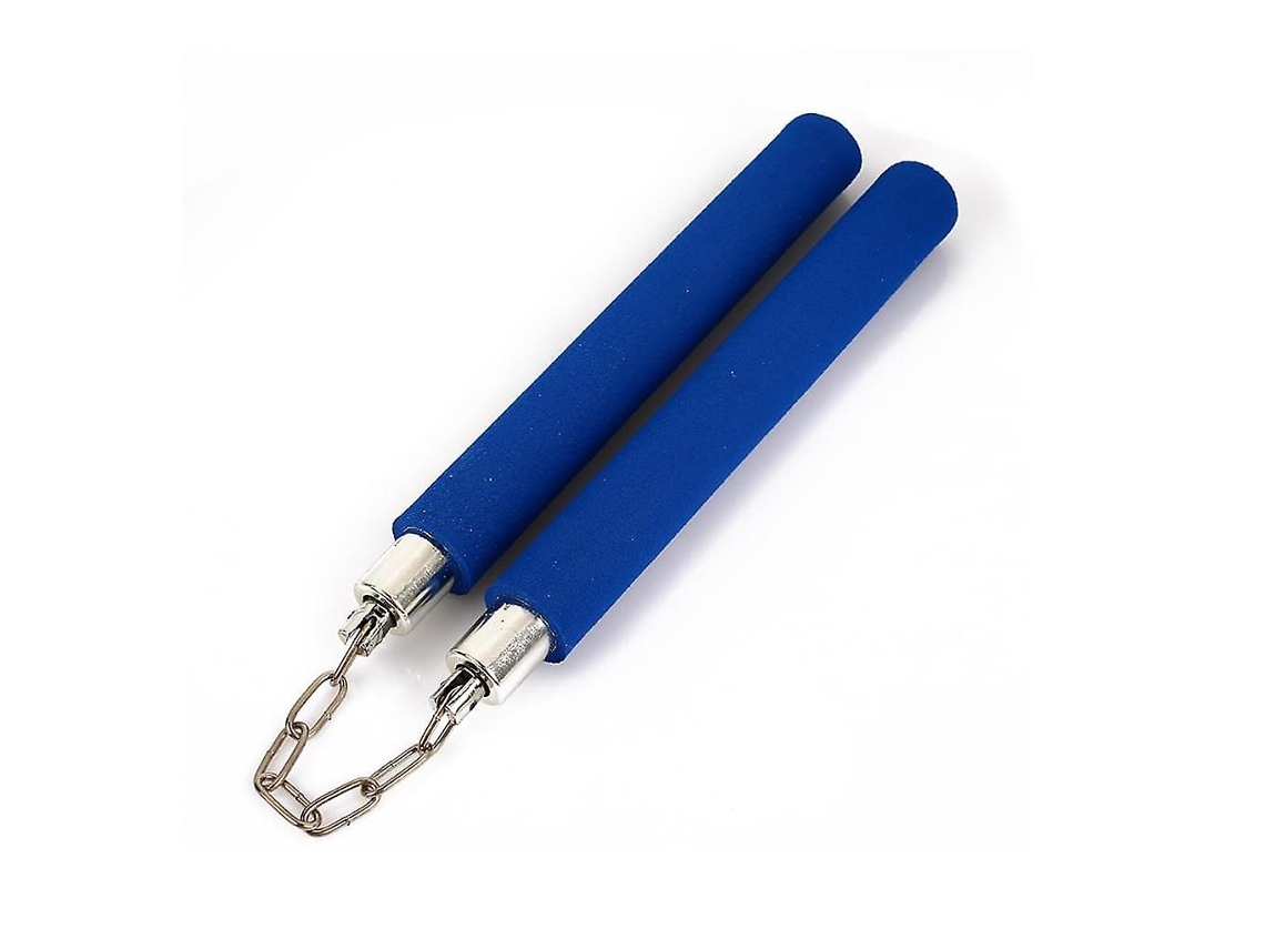 Nunchaku Segurança Borracha Espuma Corrente Aço. Treino Crianças Iniciantes.