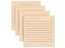 Cabinet Door, Cabinet Doors Vidaxl Marrom Madeira De Pinho (39.5 X 39.4 Cm)