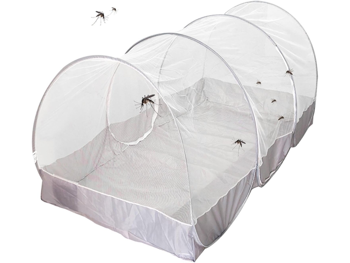 Tenda Dobrável De Malha Respirável Para Camping Ao Ar Livre