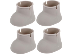 Artibetter Conjunto De 4-protetores Silicone Para Pés Cadeiras E Mesas, Antiderrapantes E Ideais Para Casa Férias