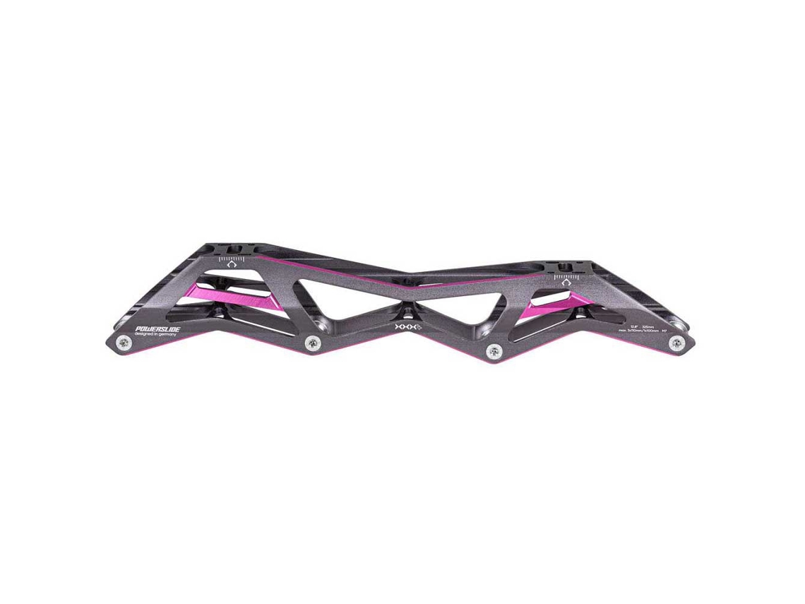 Quadro de Patins em Linha 3X4 12.8 / 3X110 / 1X100 Cinzento 325 Mmpowerslide