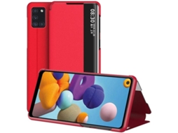 Capa Samsung Galaxy A21s HONGWE. Vermelho
