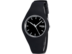Lurelia Relógio Feminino, 40 Mm, 9 Mm, 8,5 Polegadas, Silicone, Resistente À Água 30m, Castanho