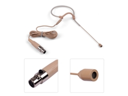 Lightweight Single Ear hook Condenser Microphone Mic 3 pin Xlr Plug For For Wireless Bodypack Transmitter LAXISCREED