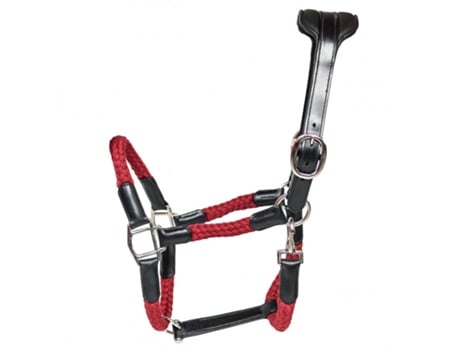 Cabresto e corda de couro para cavalos Cavaletti Tara
