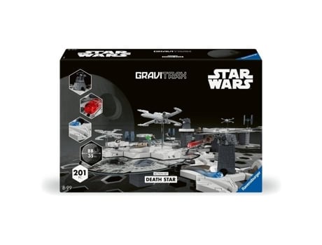 Ravensburger Star Wars Gravitrax Conjunto 188 Peças Jogo de Construção de Pista de Mármore Pista de Mármore Idades 8+ 23860