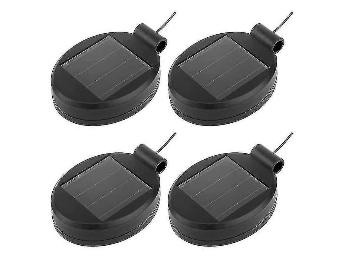 Kit de 4 peças de reposição para painel de luminária LED com painel solar, BRILVIBERA
